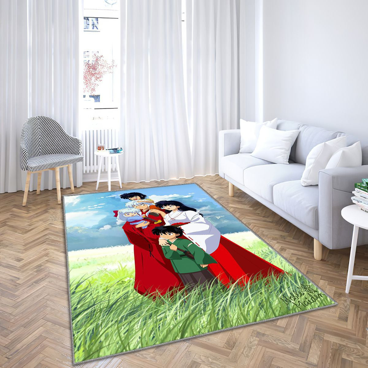 Anime Inuyasha and Kagome
