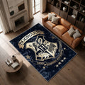 Tapis Harry Potter  Logo Poudlard artistique