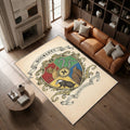 Tapis Harry Potter École de Poudlard visuel 8 – faites entrer l’esprit de Poudlard dans le coin détente