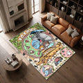 Tapis Totoro dans le bus