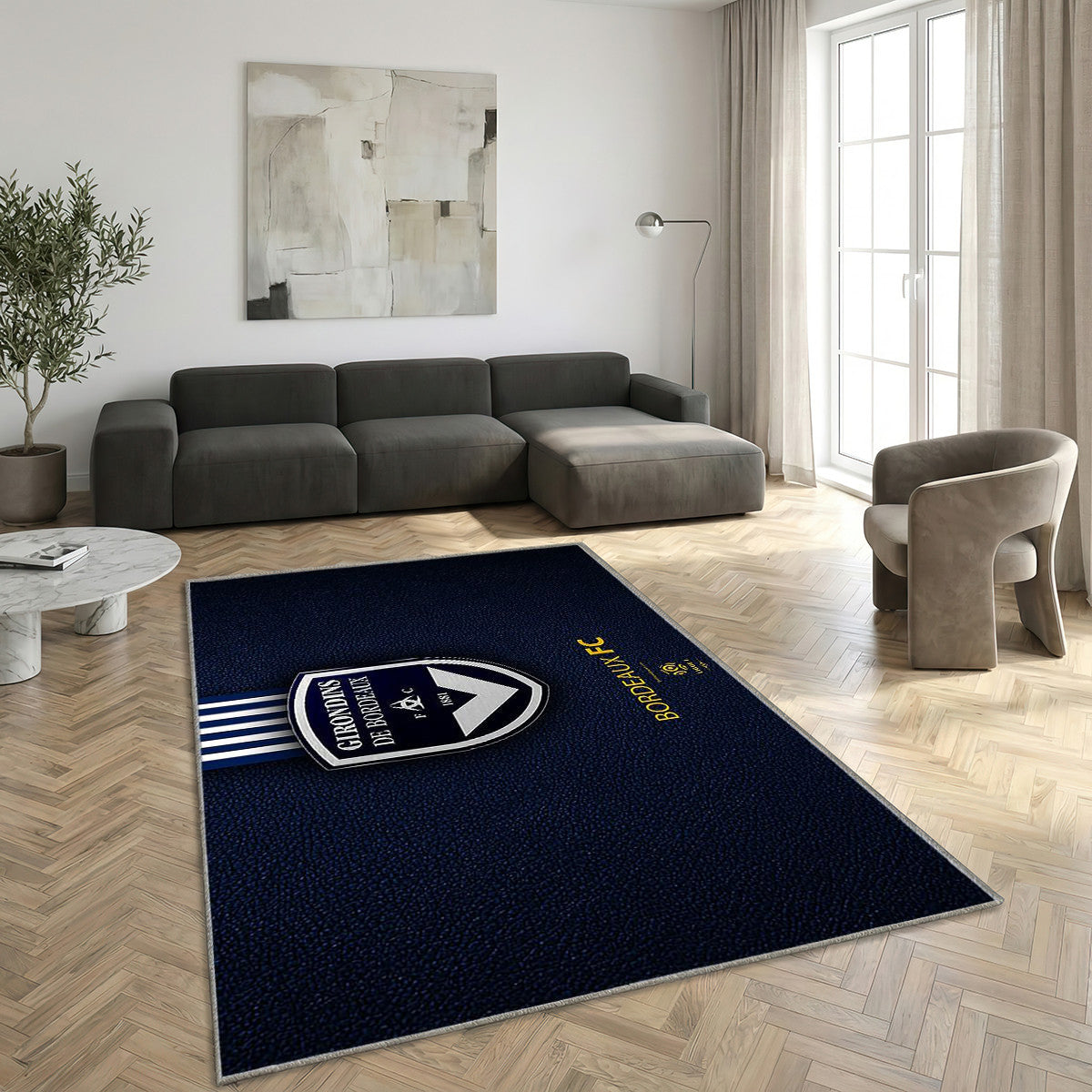 Tapis FC Girondins Bordeaux club de football françaisbordeaux pour supporters – faites entrer l’ambiance du stade dans le salon