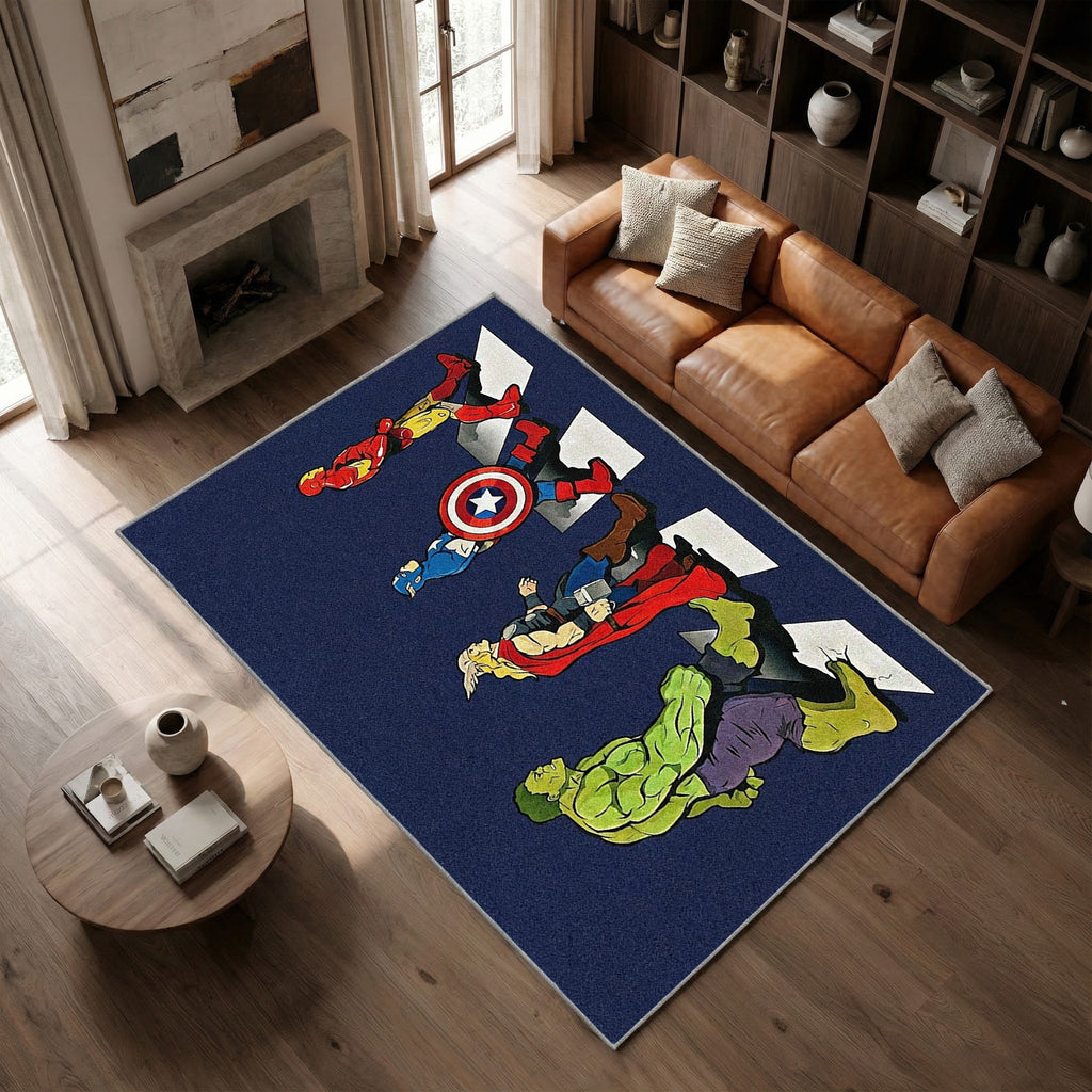 Avengers Marcher dans la rue
