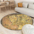 The Lord Of The Rings Map Of The