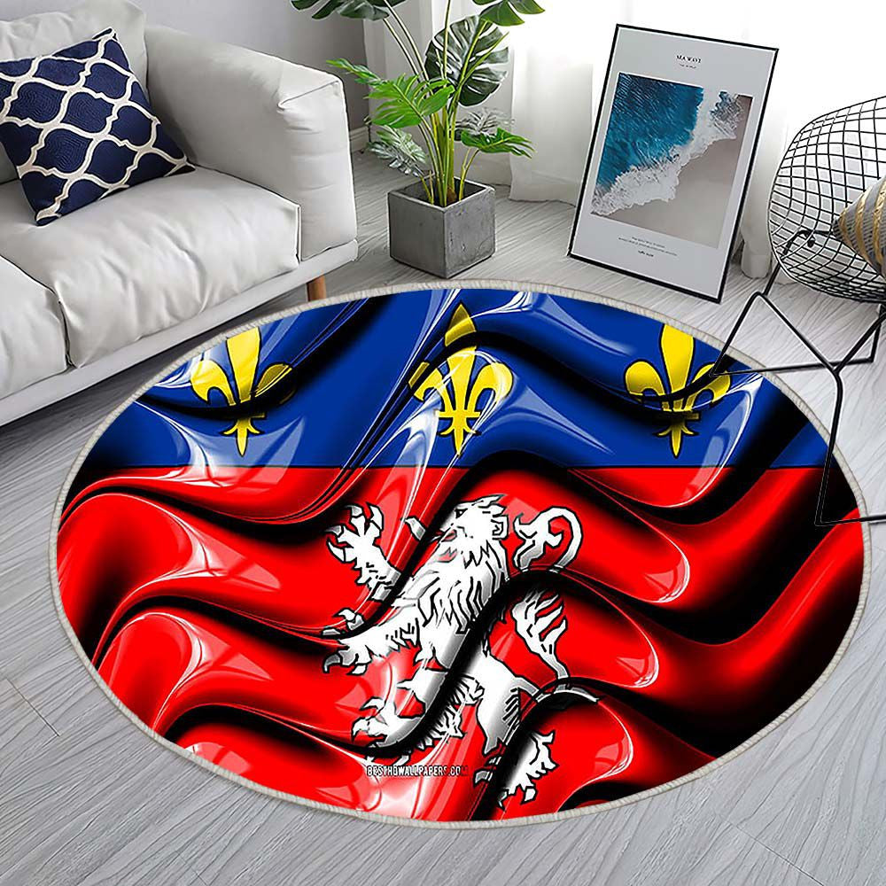 Lyon Flag Cities of France