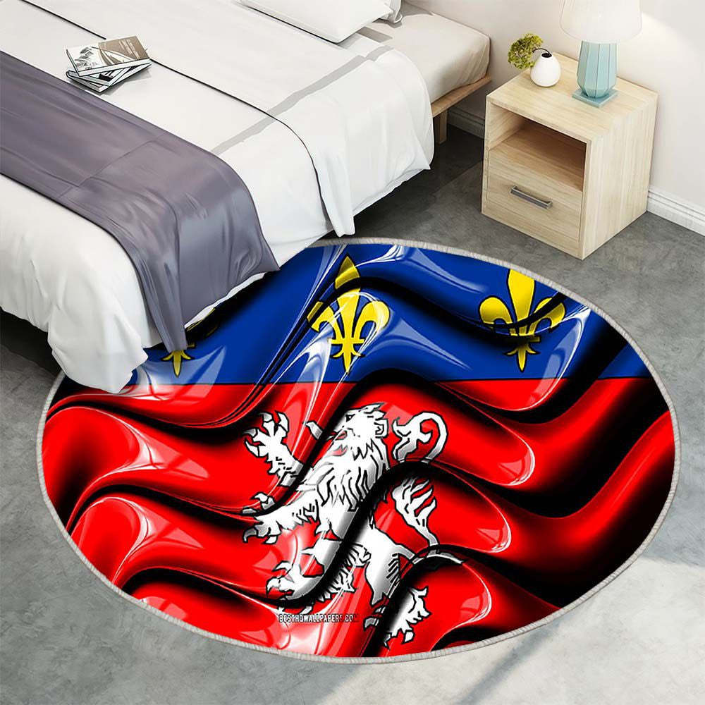Lyon Flag Cities of France