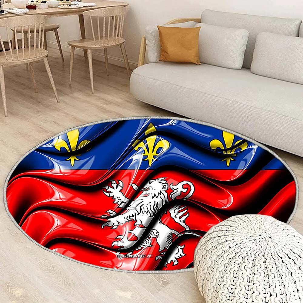 Lyon Flag Cities of France