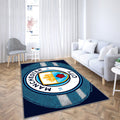 Tapis Manchester City Épuré Logo pour supporters – faites entrer l’ambiance du stade dans le salon