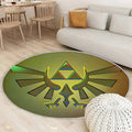 Tapis Légende de Zelda 5 - Rond Rare, Doux, Livraison Gratuite