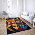 FC Barcelona Modern Geometric 12
