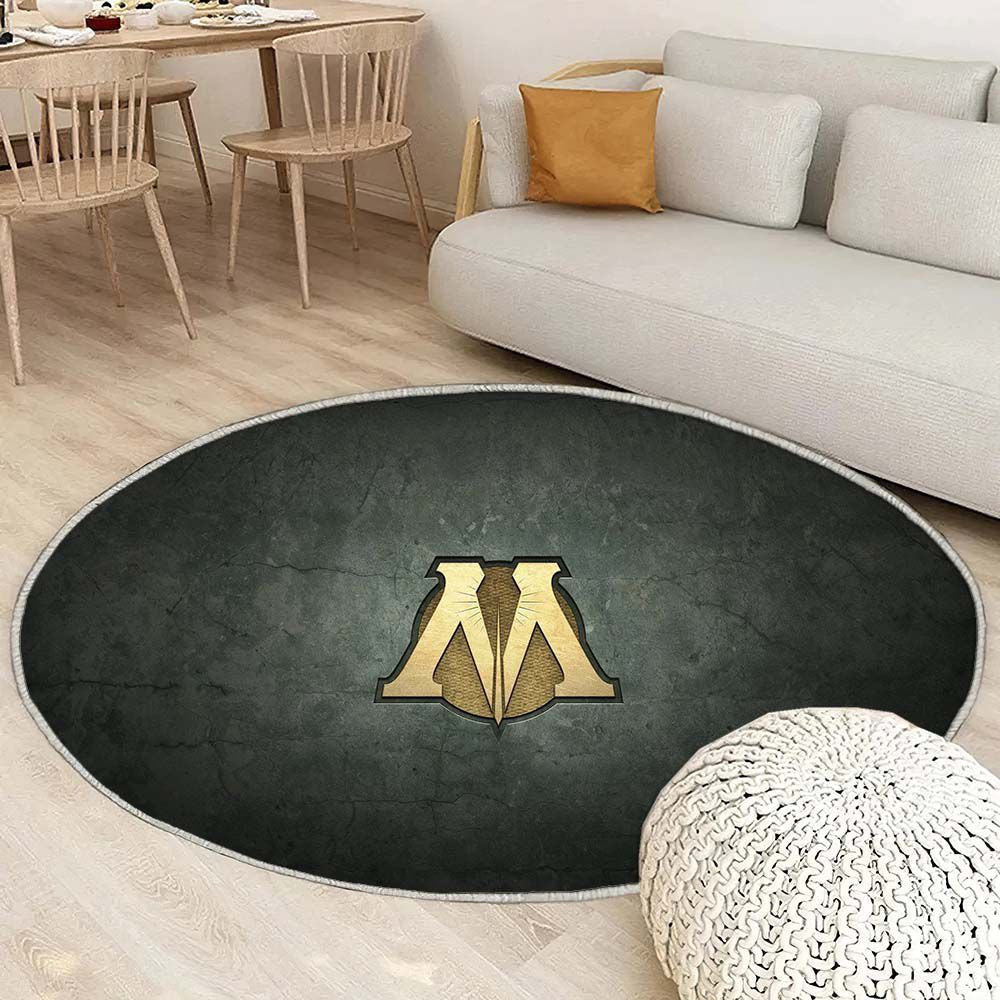 Tapis Ministère de la Magie - Rond Rare, Doux, Livraison Gratuite