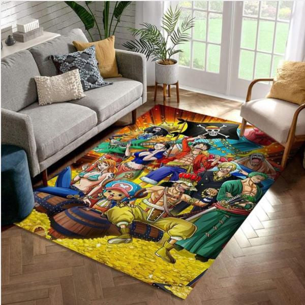 Tapis One Piece Animation - Pirate Rare, Doux, Livraison Gratuite