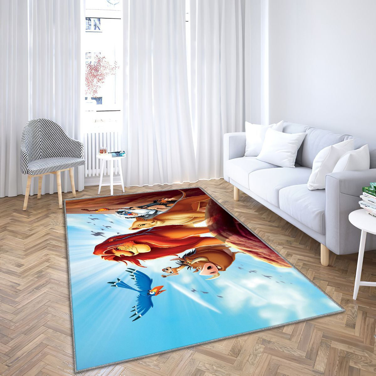 Tapis Le Roi Lion - Savane Rare, Maison, Livraison Gratuite