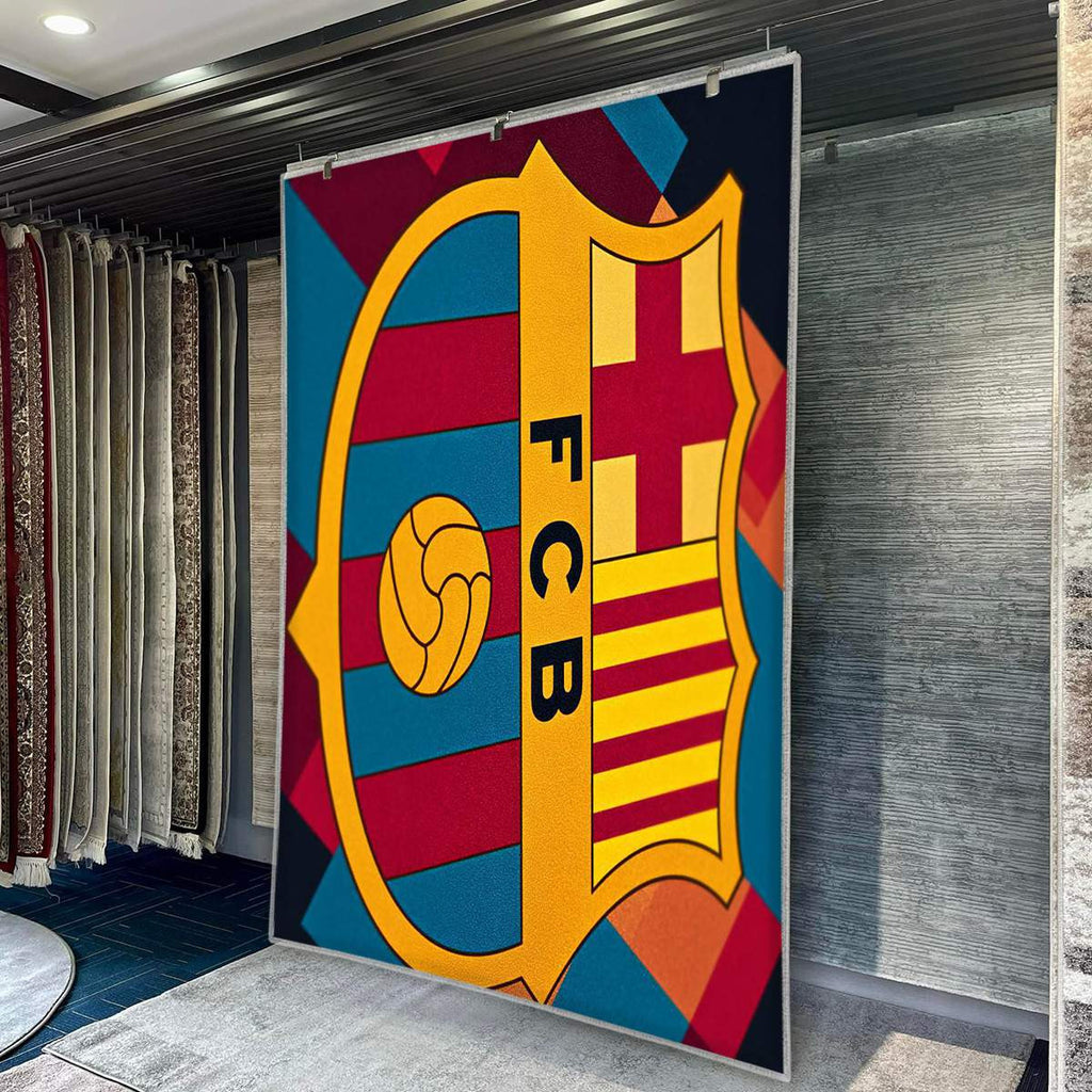 FC Barcelona Modern Geometric 13