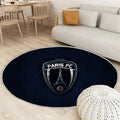 Tapis Paris Football FC - Rond Rare, Doux, Livraison Gratuite