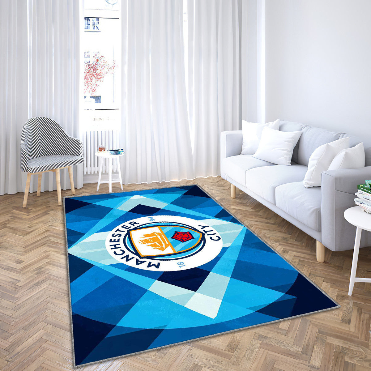 Manchester City Moderne Vintage Logo