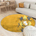 Tapis Poufsouffle Harry Potter - Rond Rare, Doux, Livraison Gratuite