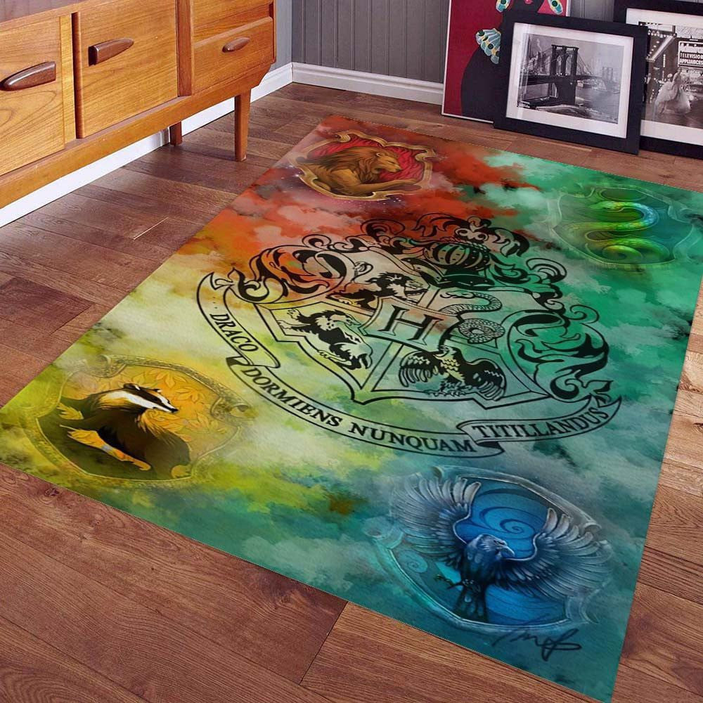 Tapis Poudlard Harry Potter - Magie Rare, Maison, Livraison Gratuite