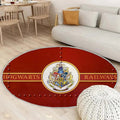 Tapis Poudlard Express - Rond Rare, Doux, Livraison Gratuite
