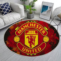 Tapis Manchester United Multicolore Élégant pour passionnés de football – créez une atmosphère de stade à la maison