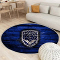 Tapis Bordeaux FC 5 - Rond Rare, Doux, Livraison Gratuite