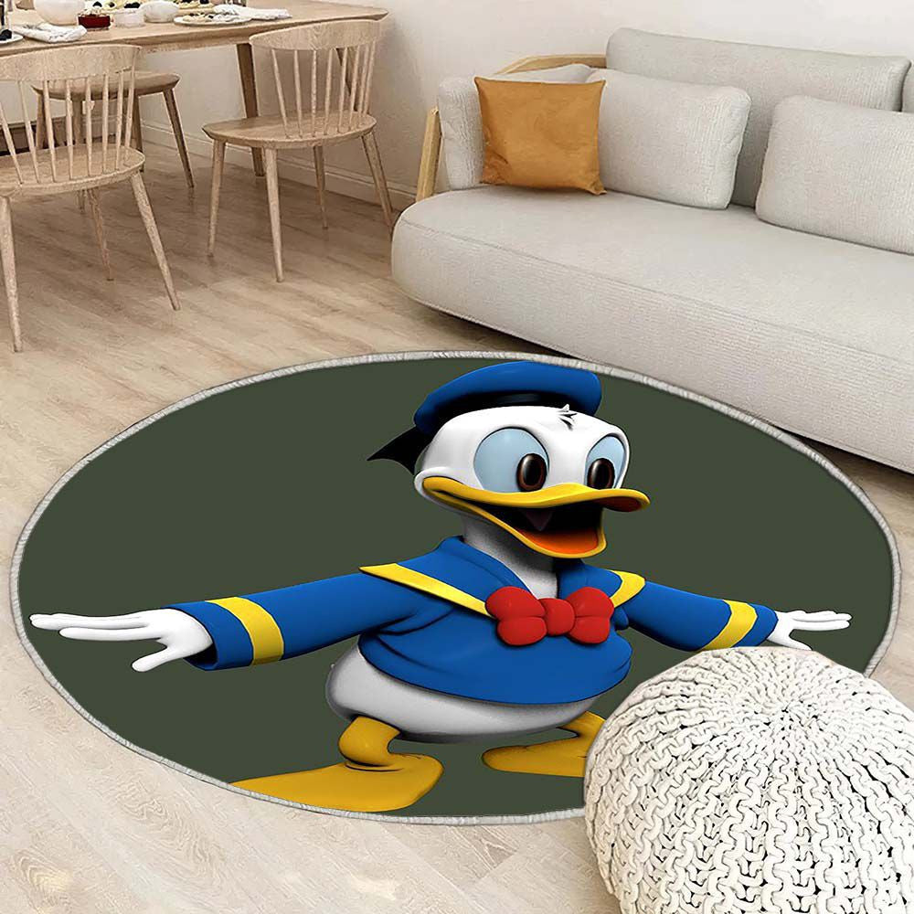 Tapis Donald Fauntleroy 01 - Rond Rare, Doux, Livraison Gratuite