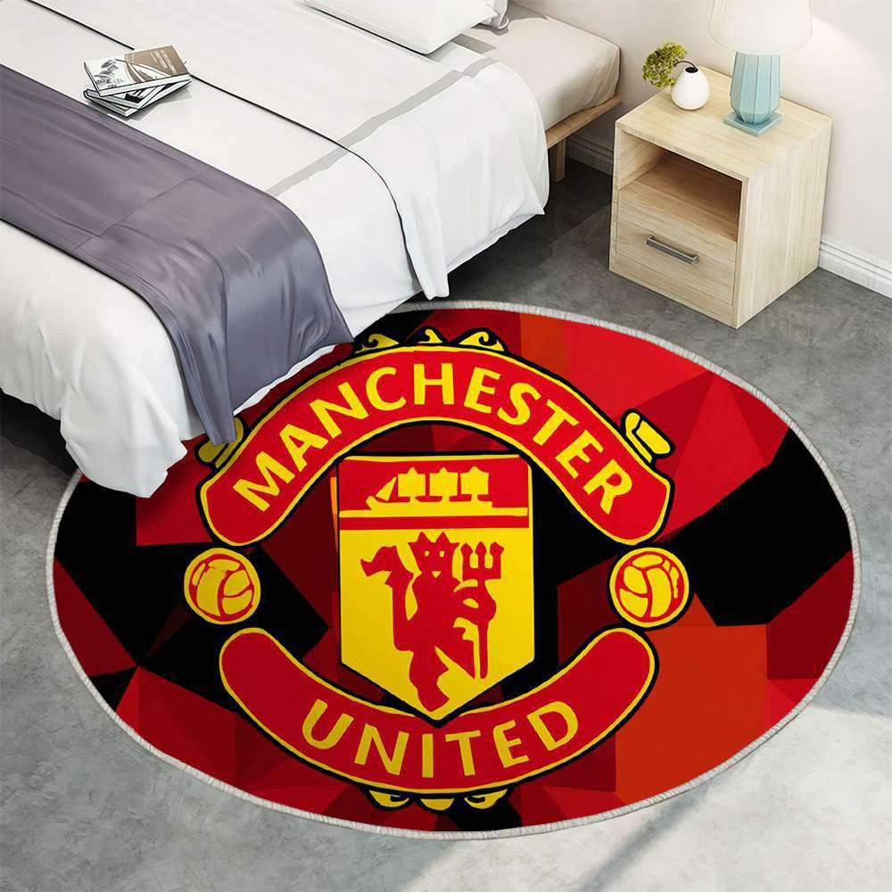 Tapis Manchester United Multicolore Raffiné visuel 5 pour passionnés de football – créez une atmosphère de stade à la maison