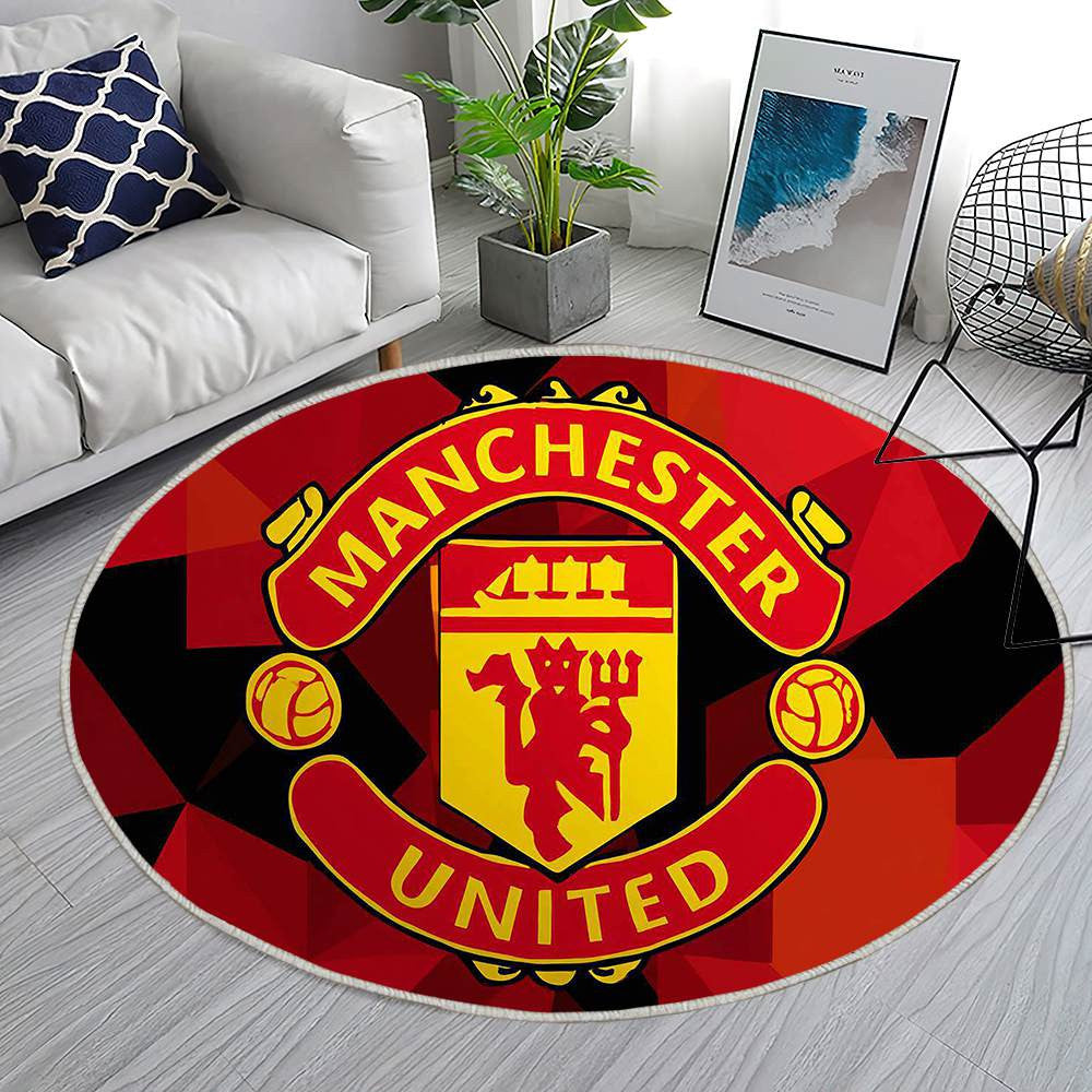 Tapis Manchester United Multicolore Raffiné visuel 5 pour passionnés de football – créez une atmosphère de stade à la maison