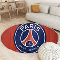 Tapis Logo du Paris - Rond Rare, Doux, Livraison Gratuite