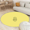 Tapis Poufsouffle Harry Potter 19 - Rond Rare, Doux, Livraison Gratuite
