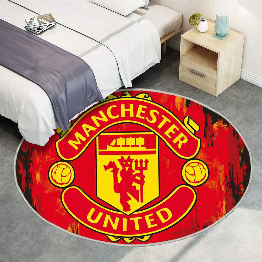 Tapis Manchester United Rouge Élégant visuel 2 pour supporters – faites entrer l’ambiance du stade dans le salon