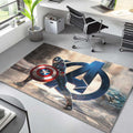 Tapis Avengers Ultron - Bleu Rare, Doux, Livraison Gratuite