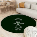 Tapis Serpentard Harry Potter - Rond Rare, Doux, Livraison Gratuite