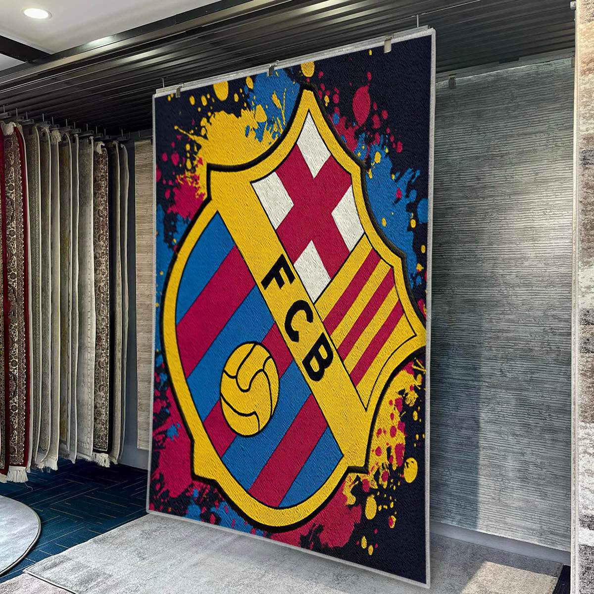 FC Barcelona Woven TeamCrest 3