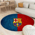Tapis Barcelone FC 14 - Rond Rare, Doux, Livraison Gratuite
