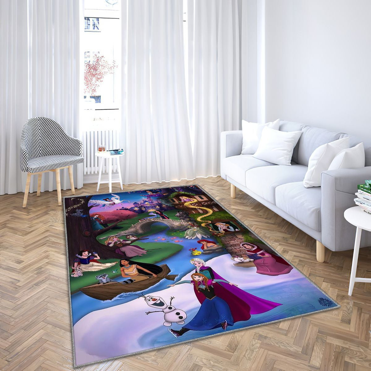 Tapis Princesses Disney - Rêve Unique, Doux, Livraison Gratuite