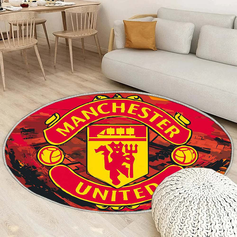 Tapis Manchester United Rouge Sophistiqué pour supporters – faites entrer l’ambiance du stade dans le salon