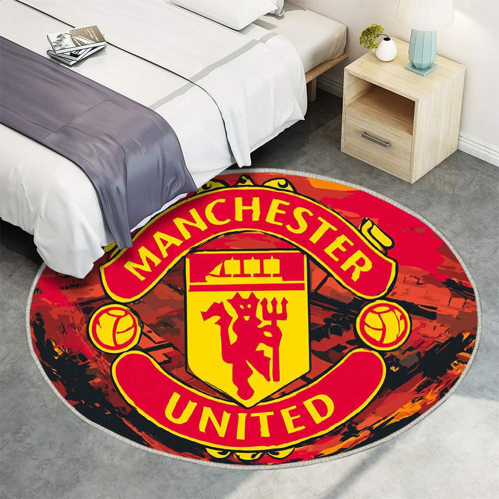 Tapis Manchester United Rouge Sophistiqué pour supporters – faites entrer l’ambiance du stade dans le salon