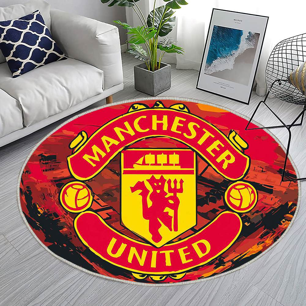Tapis Manchester United Rouge Sophistiqué pour supporters – faites entrer l’ambiance du stade dans le salon