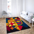 FC Barcelona Modern Geometric 1