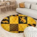 Tapis Poufsouffle Harry Potter 16 - Rond Rare, Doux, Livraison Gratuite