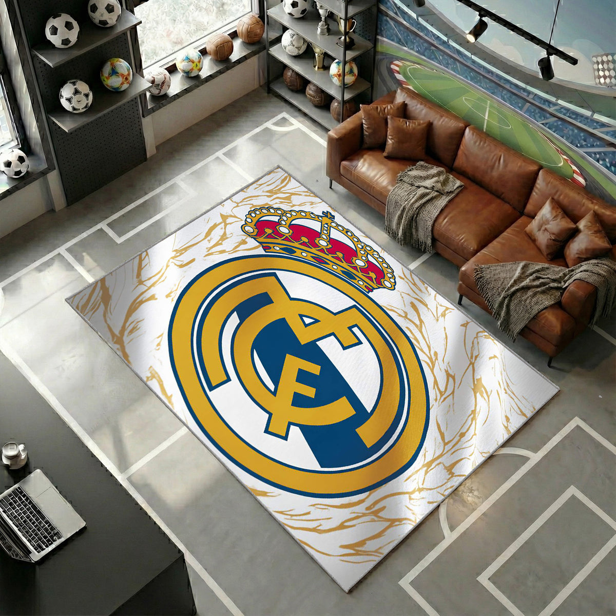 Real Madrid Couleur Neutre Style Moderne 5
