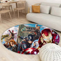 Tapis Vengeurs Merveille - Rond Rare, Doux, Livraison Gratuite