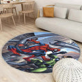 Tapis Docteur Spiderman - Rond Rare, Doux, Livraison Gratuite