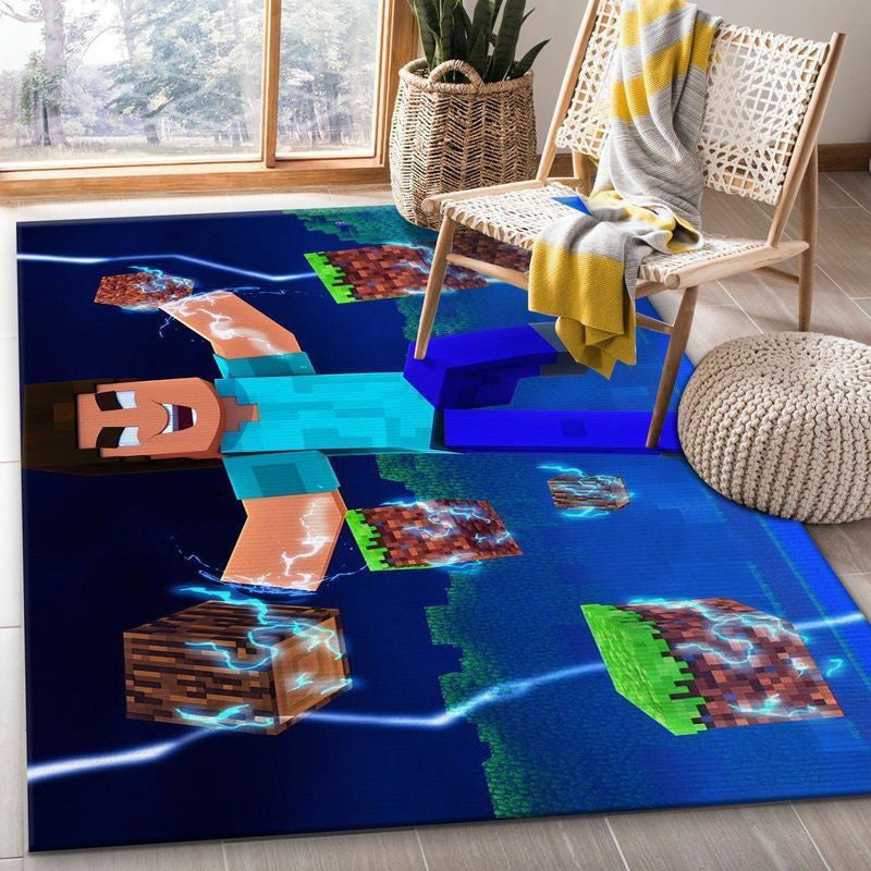 Tapis Minecraft - Monde Unique, Maison, Livraison Gratuite