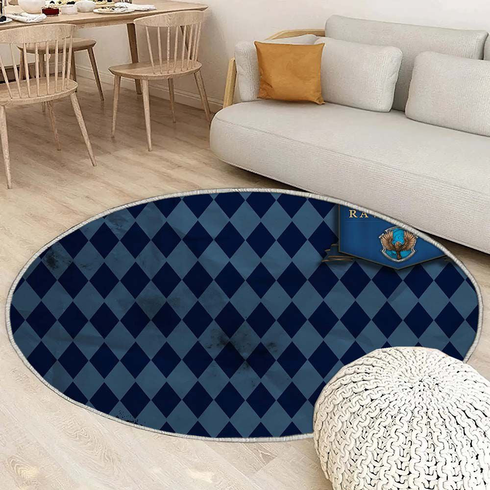 Tapis Serdaigle Harry Potter 10 - Rond Rare, Doux, Livraison Gratuite