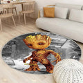 Tapis Bande Dessinée Groot - Rond Rare, Doux, Livraison Gratuite