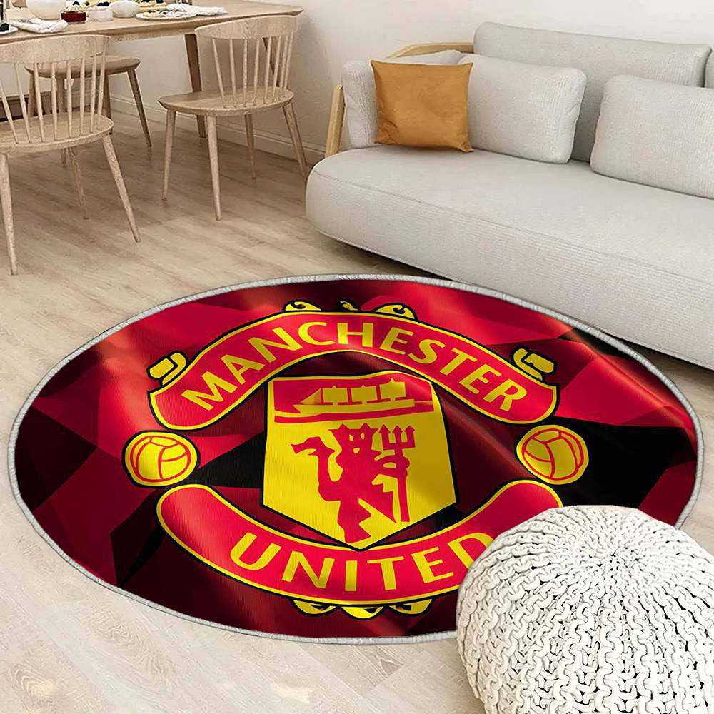 Tapis Manchester United Multicolore Élégant visuel 5 pour supporters – faites entrer l’ambiance du stade dans le salon