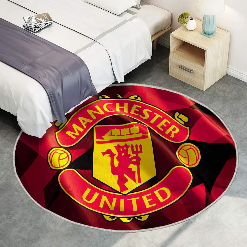 Tapis Manchester United Multicolore Élégant visuel 5 pour supporters – faites entrer l’ambiance du stade dans le salon