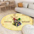 Tapis Mischief Managed - Rond Rare, Doux, Livraison Gratuite
