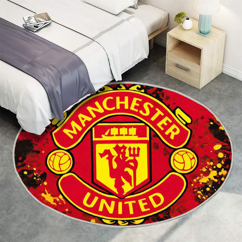 Tapis Manchester United Rouge Élégant édition 3 pour supporters – faites entrer l’ambiance du stade dans le salon